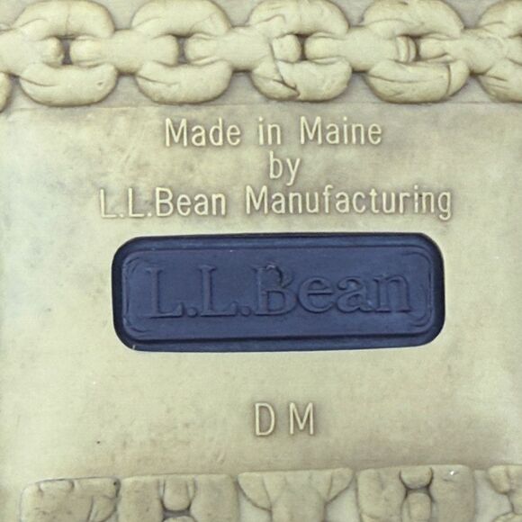 LL Bean Bean Boots Women’s Sz 7M Gore-Tex Tan Leather 8” Lace Up 6-Eye Duck Boot - Picture 12 of 14